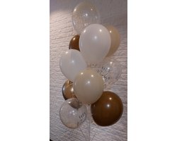 Teddy Bear Hey Baby Ballonnen | Unisex | 30 cm | Voor Gender Reveal en Babyshower