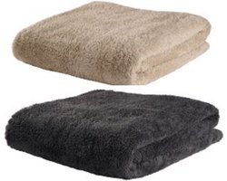 Teddy Fleece plaid beige
