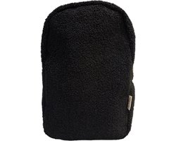 Teddy rugzak - rugtas - kinderrugzak - backpack - luiertas - peuter - kleuter - baby - kind - school - opvang - jongens - meisjes - kinderaccessoires - zwart - gouden rits