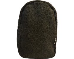 Teddy rugzak - rugtas - kinderrugzak - backpack - luiertas - peuter - kleuter - baby - kind - school - opvang - jongens - meisjes - kinderaccessoires - groen - gouden rits