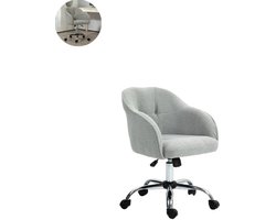 Teddy stoel - Fauteuil - Relaxzetel - Relaxstoel - Relaxfauteuil - Stoel - Met armleuning - Voor één Persoon - Grijs