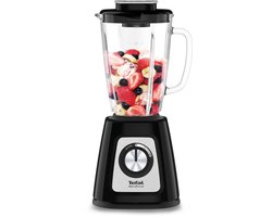 Tefal BlendForce II BL4358 - Blender - 1.25L - Smoothie Maker - Pulse Functie - Glazen Kan - 800W
