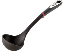 Tefal Ingenio Kitchentools - Soeplepel - Zwart - Kunststof - Hittebestendig