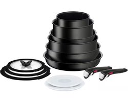 Tefal Ingenio Unlimited - Pannenset - 13-delig - Inductie - Stapelbaar - Afneembare Handgreep - Ruimtebesparend