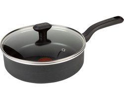 Tefal Inicio hapjespan met deksel 24cm - Alle warmtebronnen en inductie