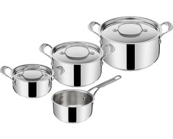 Tefal Jamie Oliver Cook's Classic Pannenset - 4-delig - met deksels