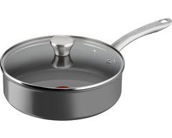 Tefal Renew+ Keramische Hapjespan - Ø24 CM - PFAS-vrij - met deksel