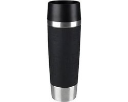 Tefal Travel Mug Grande K30812 Reisbeker / Isoleerbeker - inhoud 0.5L RVS / zwart