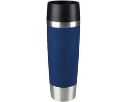 Tefal Travel Mug Grande K30822 Reisbeker / Isoleerbeker - inhoud 0.5L RVS / blauw