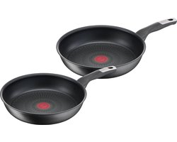 Tefal Unlimited - Pannenset - Ø22 en Ø28 cm - Inductie - Anti-aanbaklaag - Duurzaam