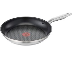 Tefal Virtuoso - Koekenpan - Ø 30 cm - Geschikt voor Inductie - RVS - Anti-aanbaklaag