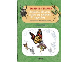 Tekenen in 10 stappen - Vlinders, kevers, bijen en andere insecten
