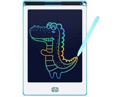 Tekentablet - Uitwisbaar tekenbord voor kinderen - Leren tekenen - Blauw schrijfbord- LCD Wisbord - Educatief speelgoed - Jongen / Meisje - Kinderspeelgoed - 3 jaar / 4 jaar / 5 jaar / 6 jaar / 7 jaar / 8 jaar
