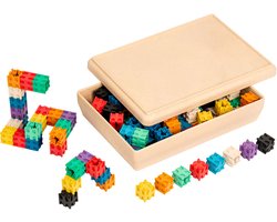 Telblokjes in kist - Educo - Educatief speelgoed
