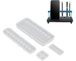 Telefoonhouder en Pennenhouder Gietmal van Siliconen voor Epoxyhars - Creatieve Resin Mallen voor Desk Accessoires en Organisatie