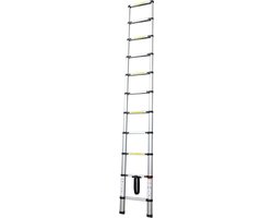 Telescopische ladder - Opvouwbare ladder - Klusjes in huis - 10 standen - 32 meter - Veelkleurig