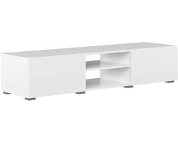 Temahome Podium TV-kast - Wit - 2 deuren - 140 x 42 x 31 cm
