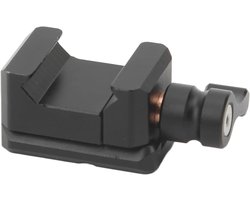 TEMGoods - NATO-klem met Quick Release-plaat, 1/4 Inch 3/8 Inch Schroefdraad, Cold Shoe Mount voor Monitorbevestiging, LED-verlichting