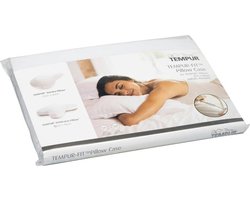TEMPUR-FIT™ - Kussensloop - Wit - Ombracio hoofdkussen - Stretch Jersey
