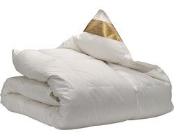 Ten Cate 100% Ganzendonzen 4-Seizoenen Dekbed - 240x200 cm - Luxe Ganzendons - Ademend - Vochtregulerend