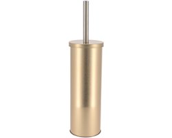 Tendance Toiletborstel - goud - metaal - 38 x 10 cm - badkamer - toilet - toilet accessoires