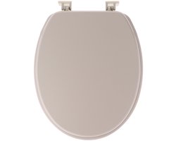 Tendance Toiletbril Breeze - beige - MDF hout - universeel - standaard wc bril