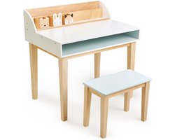 Tender Leaf Toys Kinderbureau 75,5 X 53 Cm Hout Naturel 2-delig