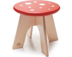Tender Leaf Toys Kinderkruk Toadstool 34,5 Cm Hout Rood