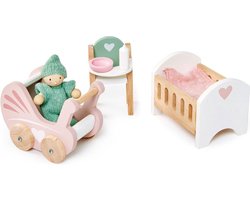 Tender Leaf Toys - Poppenhuis - Meubeltjes Babykamer