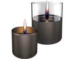 Tenderflame Lilly 8 & Lilly 10 Duo Pack – Gun Metal