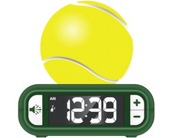 Tennis 3D Nachtlamp-Wekker met Geluidseffecten