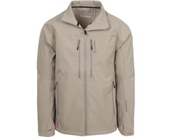 Tenson Softshell Jack Greige - Maat XXL - Heren - Tussenjas
