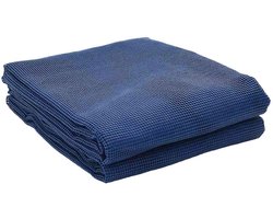 Tenttapijt | Outdoor buiten kleed Blauw 200 x 200 cm Polyester