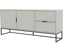 Tenzo Dressoir Lipp 2 draaideuren en 2 lades-wit