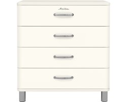 Tenzo Malibu Kommode Metall/Holzwerkstoff 86x41x92 cm