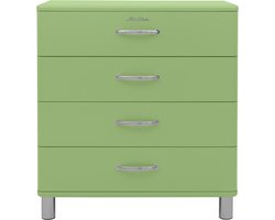 Tenzo Malibu Kommode Metall/Holzwerkstoff 86x41x92 cm