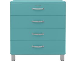 Tenzo Malibu Kommode Metall/Holzwerkstoff 86x41x92 cm