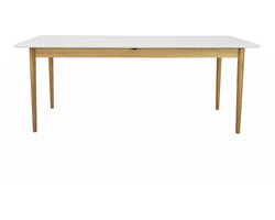 Tenzo Svea uitschuifbare eettafel hout/houtmateriaal 195-275x90x75 cm
