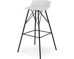Tenzo Tori Barkruk 2 Stuks Wit