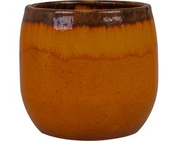 Ter Steege Bloempot Oranje D 15 cm H 13 cm Opening 11 cm