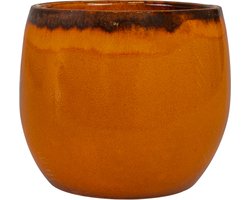 Ter Steege Bloempot Oranje D 29 cm H 26 cm