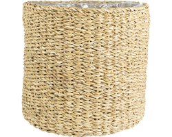 Ter Steege Plantenmand Zeegras Naturel-Beige D 38 cm H 33 cm Opening 34 cm