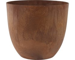 Ter Steege Plantenpot - terra bruin - kunststof - D38 x H33 cm - bloempot