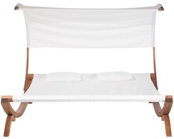 TERAMO - Strandstoel - Gebroken wit - Polyester