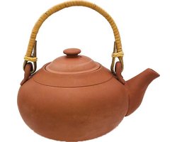 Terra cotta theepot met theefilter - 0.8 liter