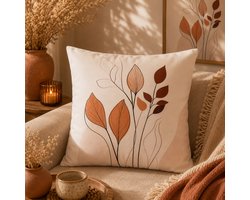 Terracotta Botanicals Collection Kussenhoes - 40x40 cm