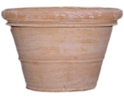 Terracotta Doppio Bordo Handgemaakt