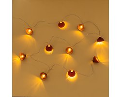 Terracotta Lichtsnoer van Kikkerland