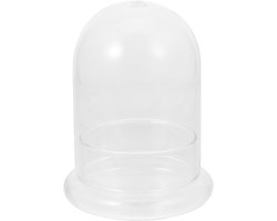 Terrarium cloche klok glas vitrine dessert afdekking display koepel box voor vetplanten - glazen koepel met feeënlichten voor foto's