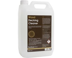 Terras reiniger 5L - Wood Decking Cleaner 5L - Furniture Clinic - Snelwerkende Formule Die Verweerde Terrasplanken Reinigt en Nieuw Leven Inblaast - – Verwijdert algen en mos